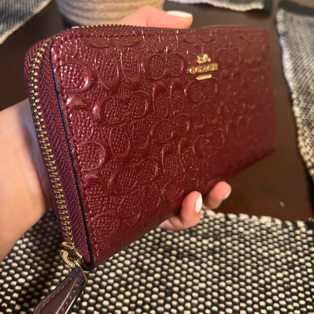 Coach Accordion Wallet